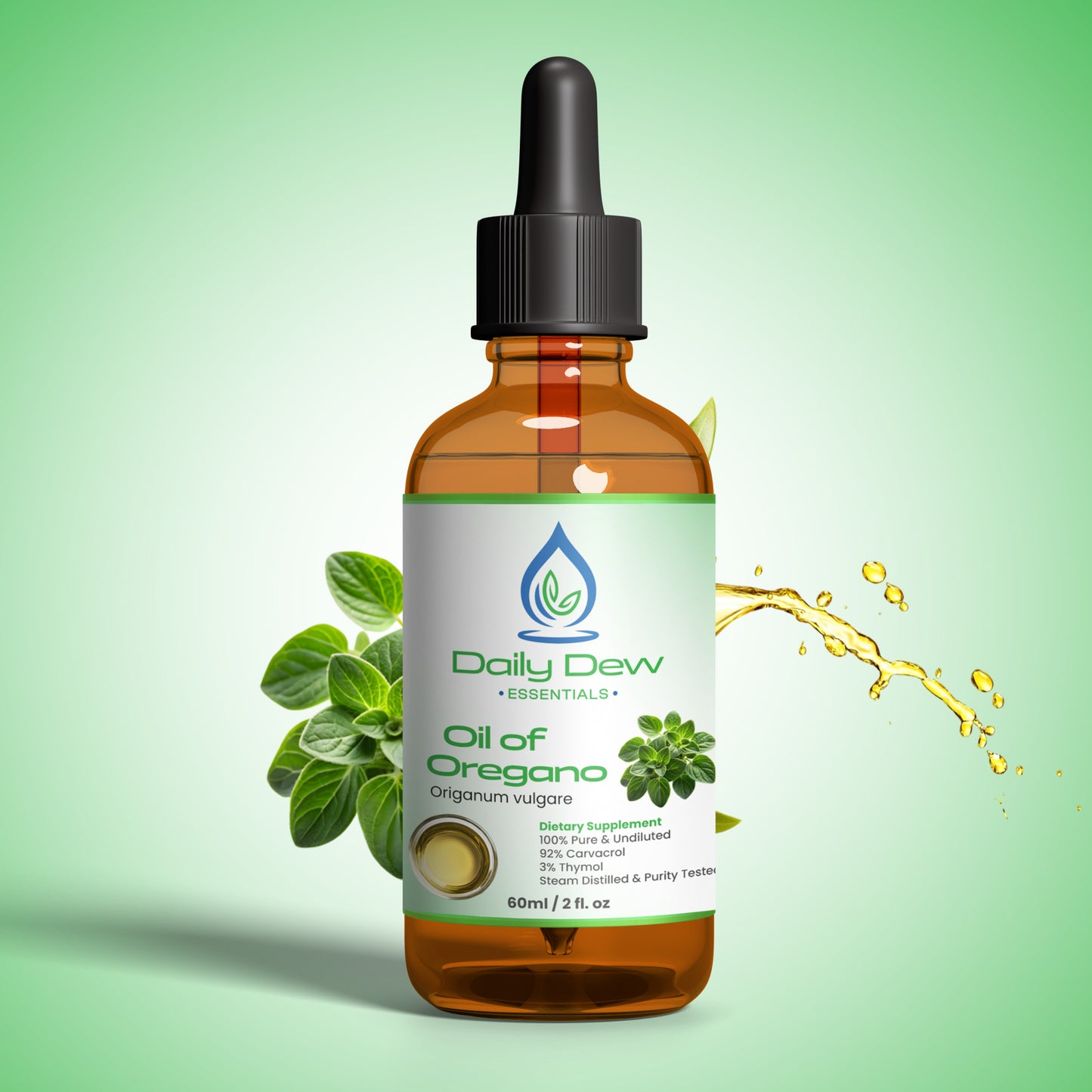 Oil of Oregano – 100% Pure and Undiluted